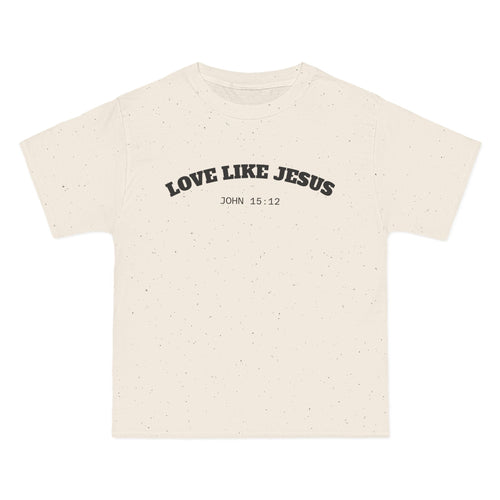 Cotton Oversized Love Like Jesus Shirt