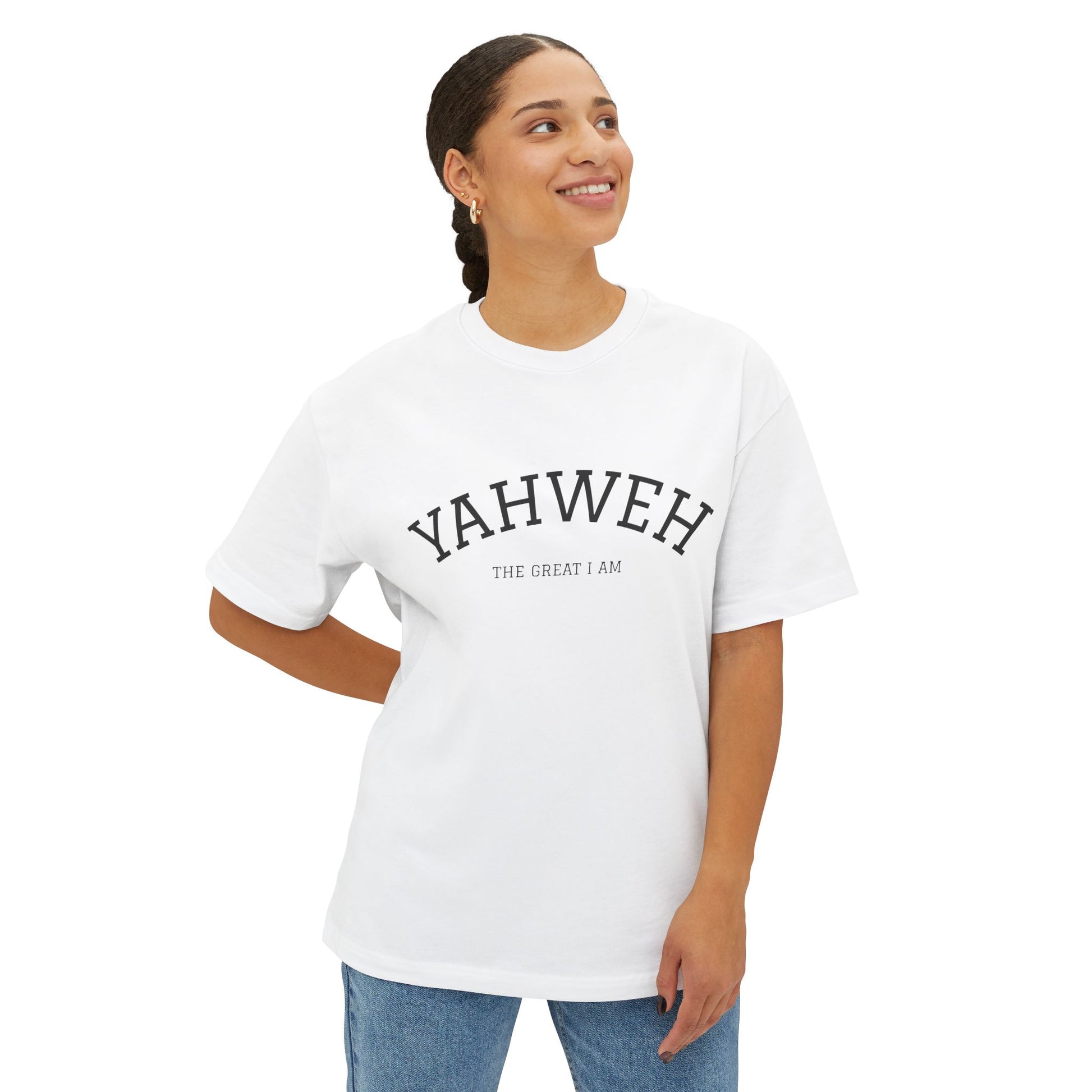 Oversized Cotton Yahweh T-Shirt