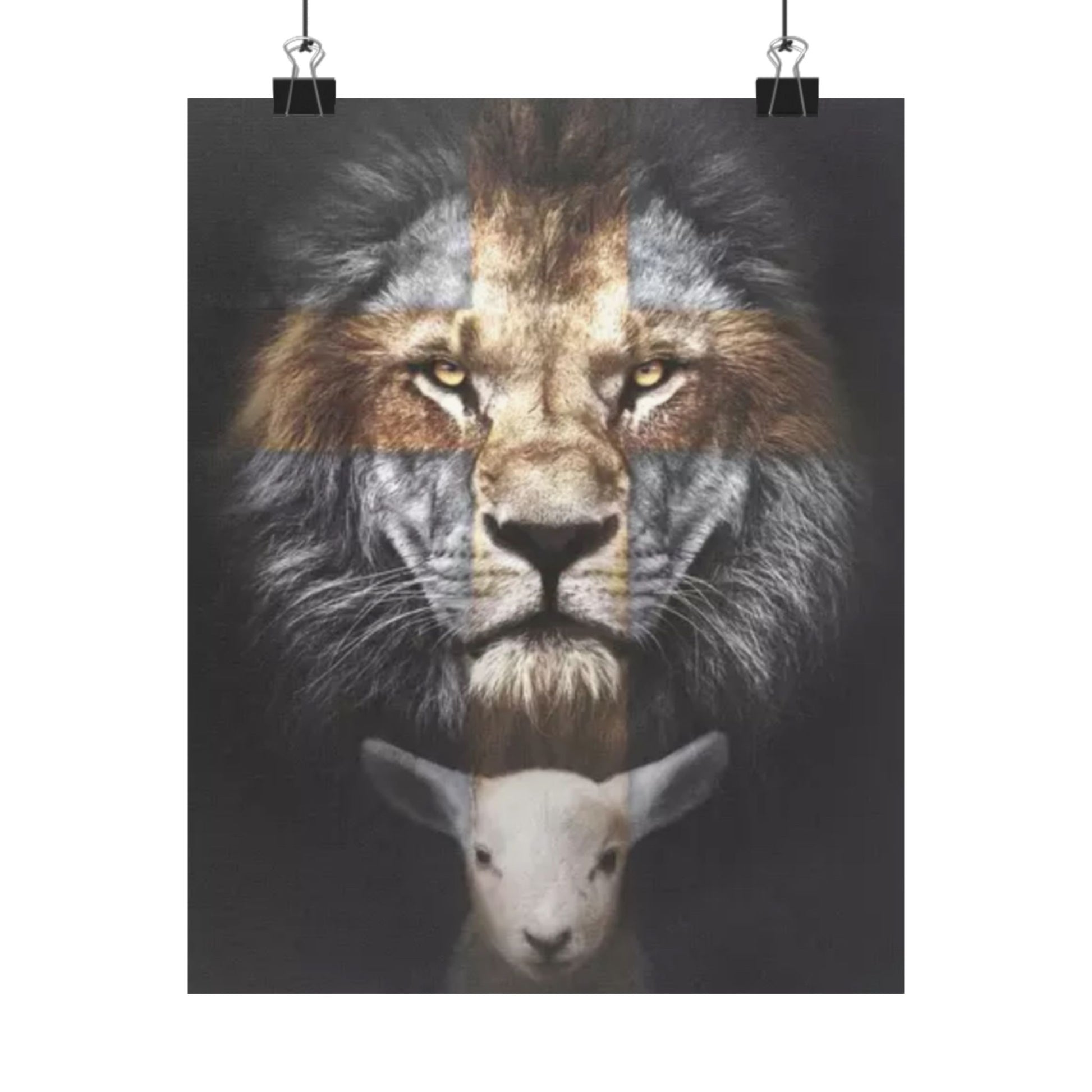 Lion & Lamb Wall Decor