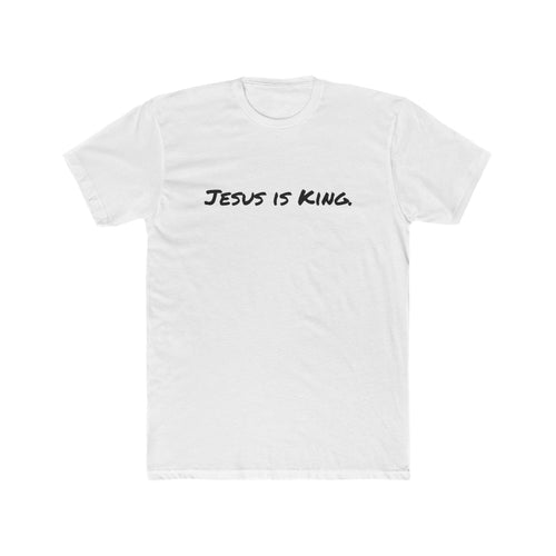 Jesus is King Cotton T-Shirt