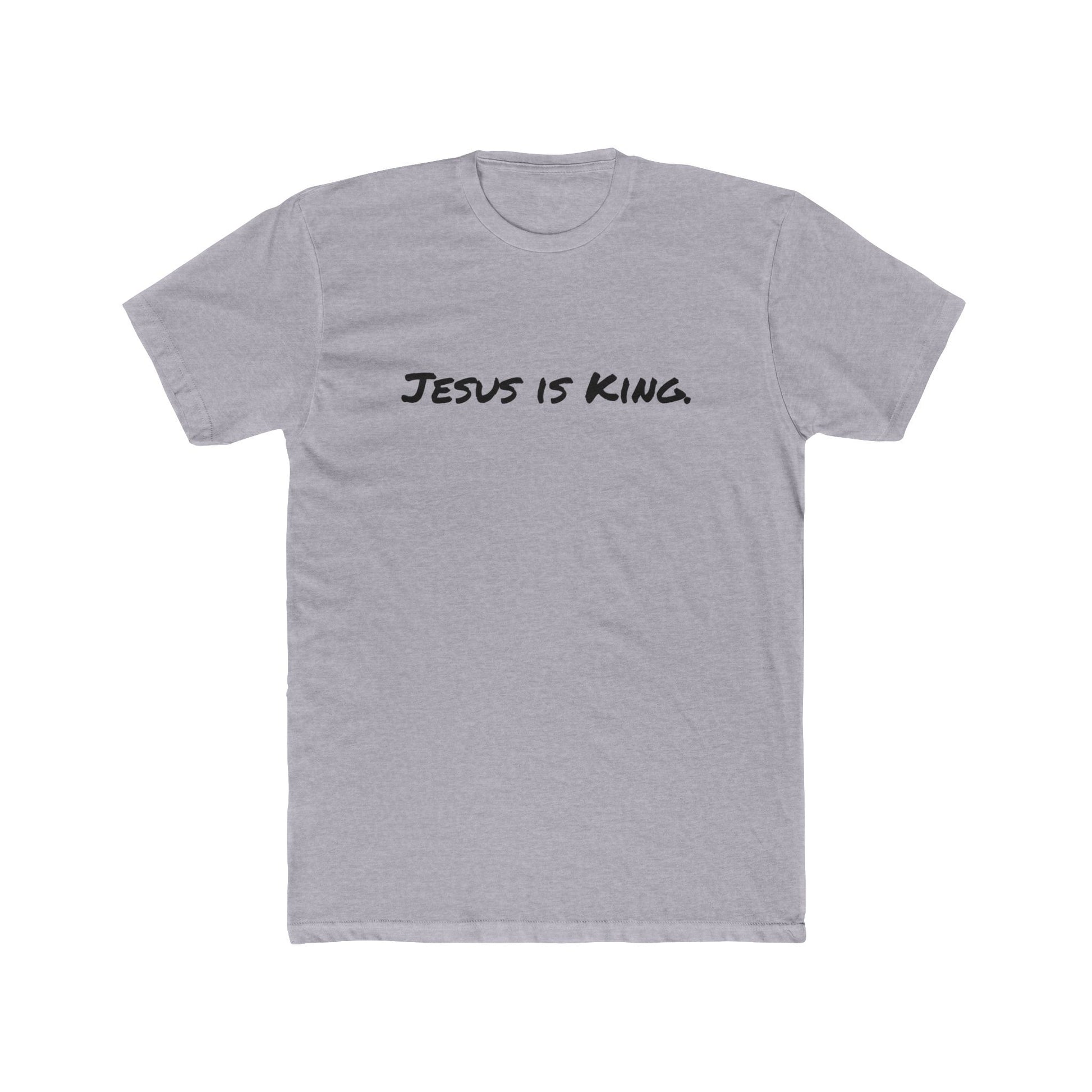Jesus is King Cotton T-Shirt