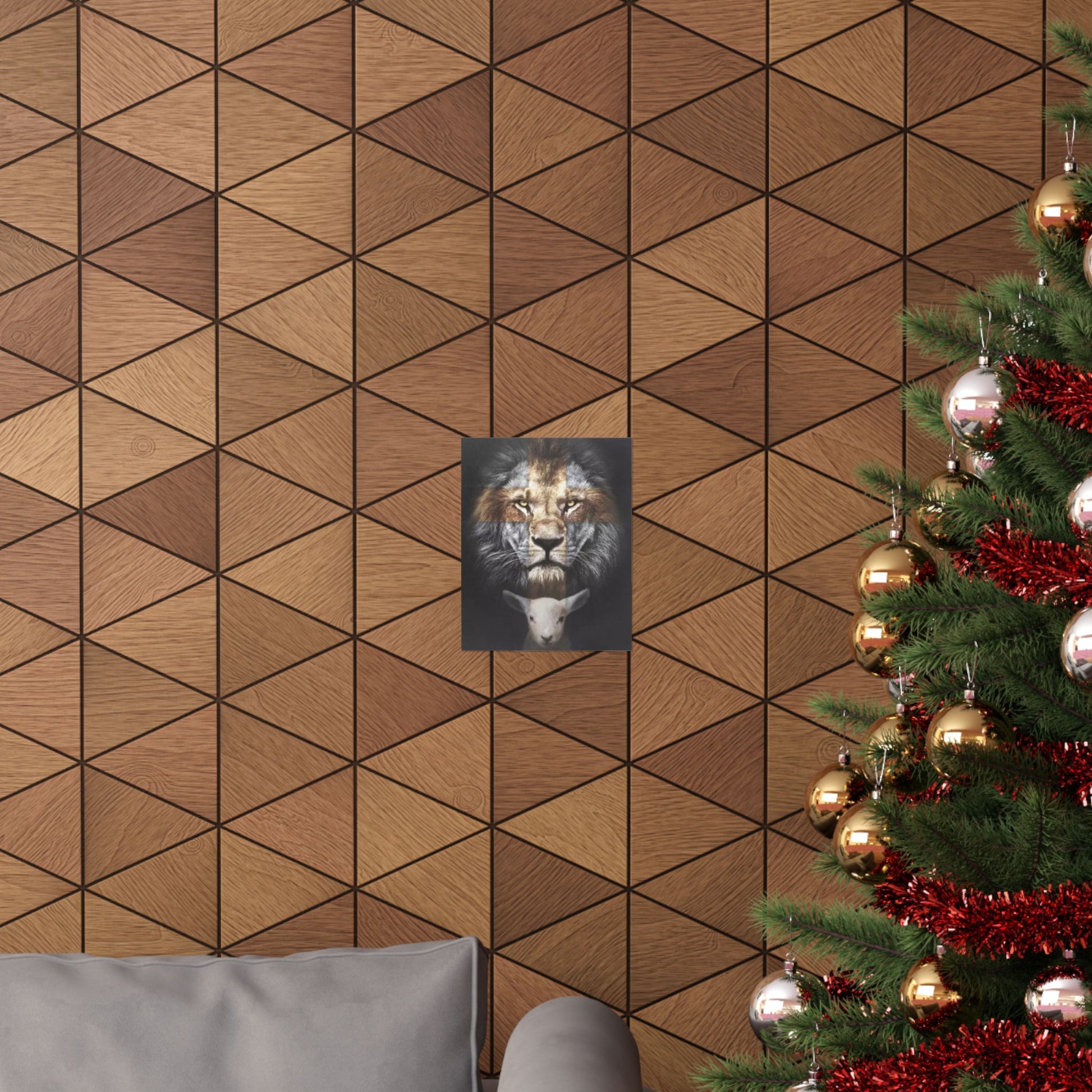 Lion & Lamb Wall Decor