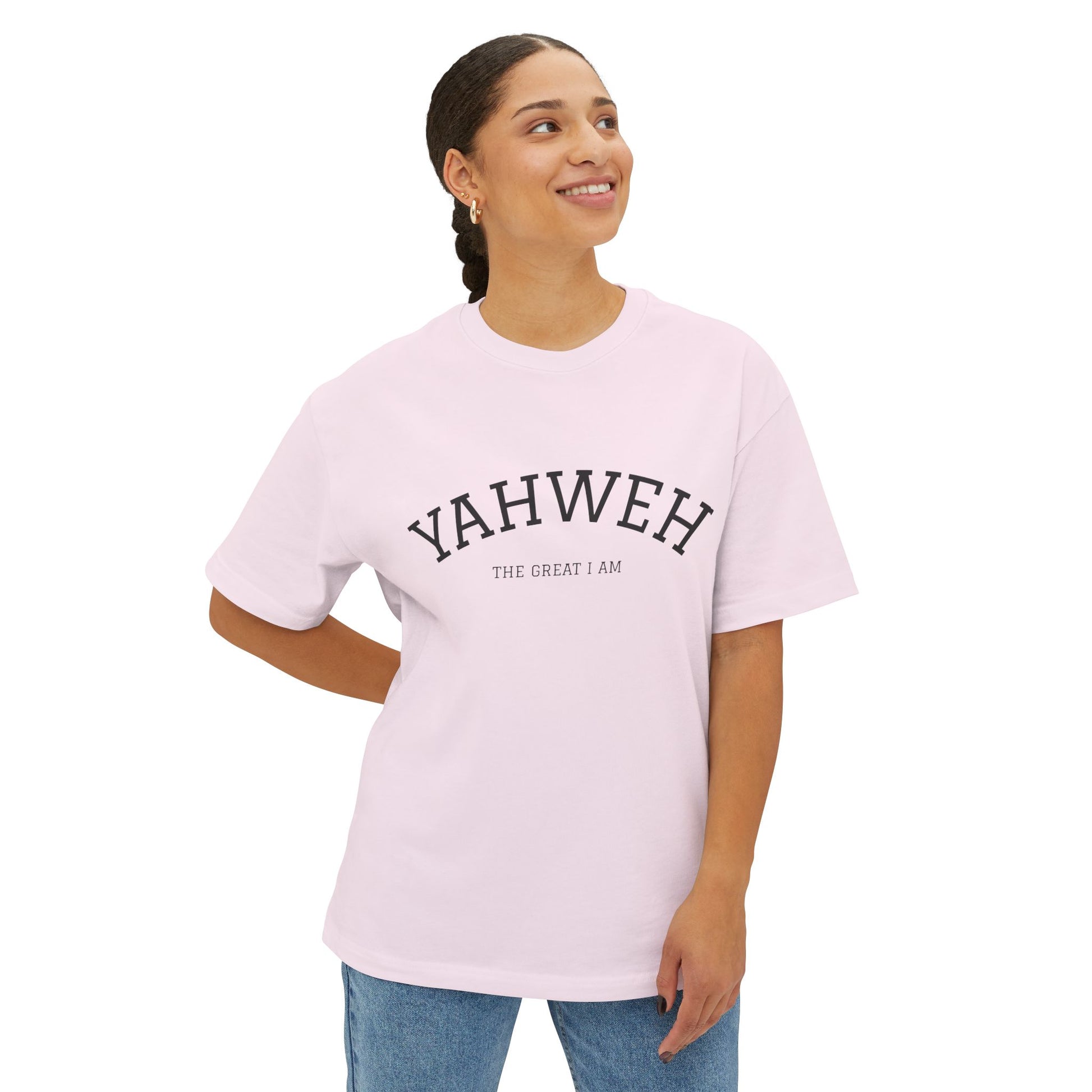 Oversized Cotton Yahweh T-Shirt