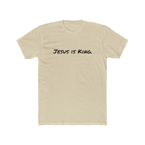 Jesus is King Cotton T-Shirt